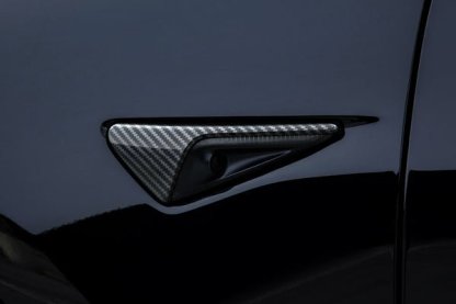 Model 3 / Y Turn Signal Side Camera Cover - Vinyl ( 1 Pair ) - Tesery Official Store