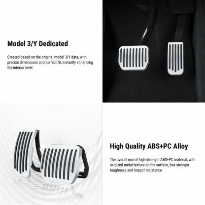 Non-Slip Accelerator Brake Pedal Cover for Tesla Model 3 Model Y 2017-2024 - Tesery Official Store