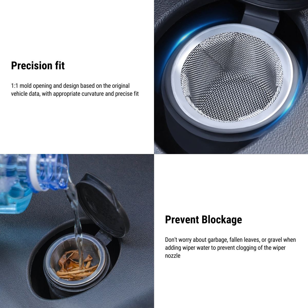 Rain Scraper Filter for Tesla Model 3 Model Y 2017-2024 - Tesery Official Store