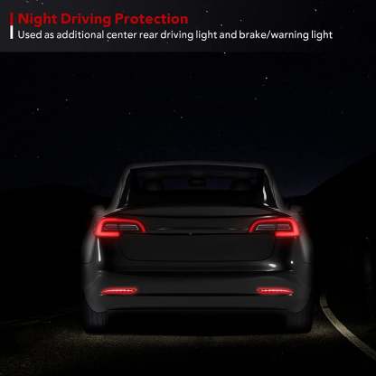 Rear bumper turn signal brake light modified suitable for Tesla Model Y