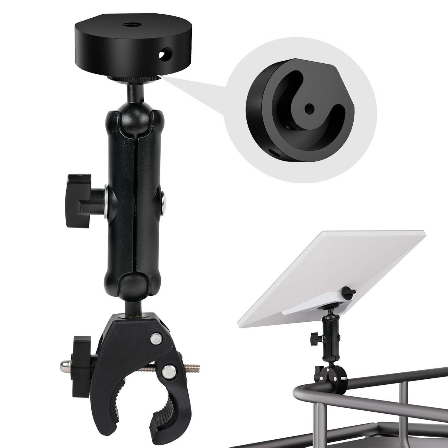 RV Heavy - Duty Clamp Mount for Starlink Mini - Tesery Official Store