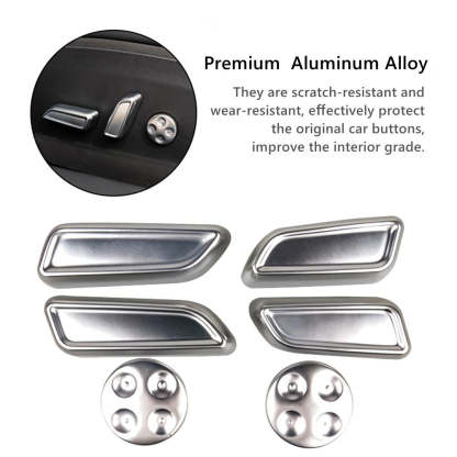 Seat Adjustment Button Protective Trim for Tesla Model 3 2017-2023.10 - Tesery Official Store