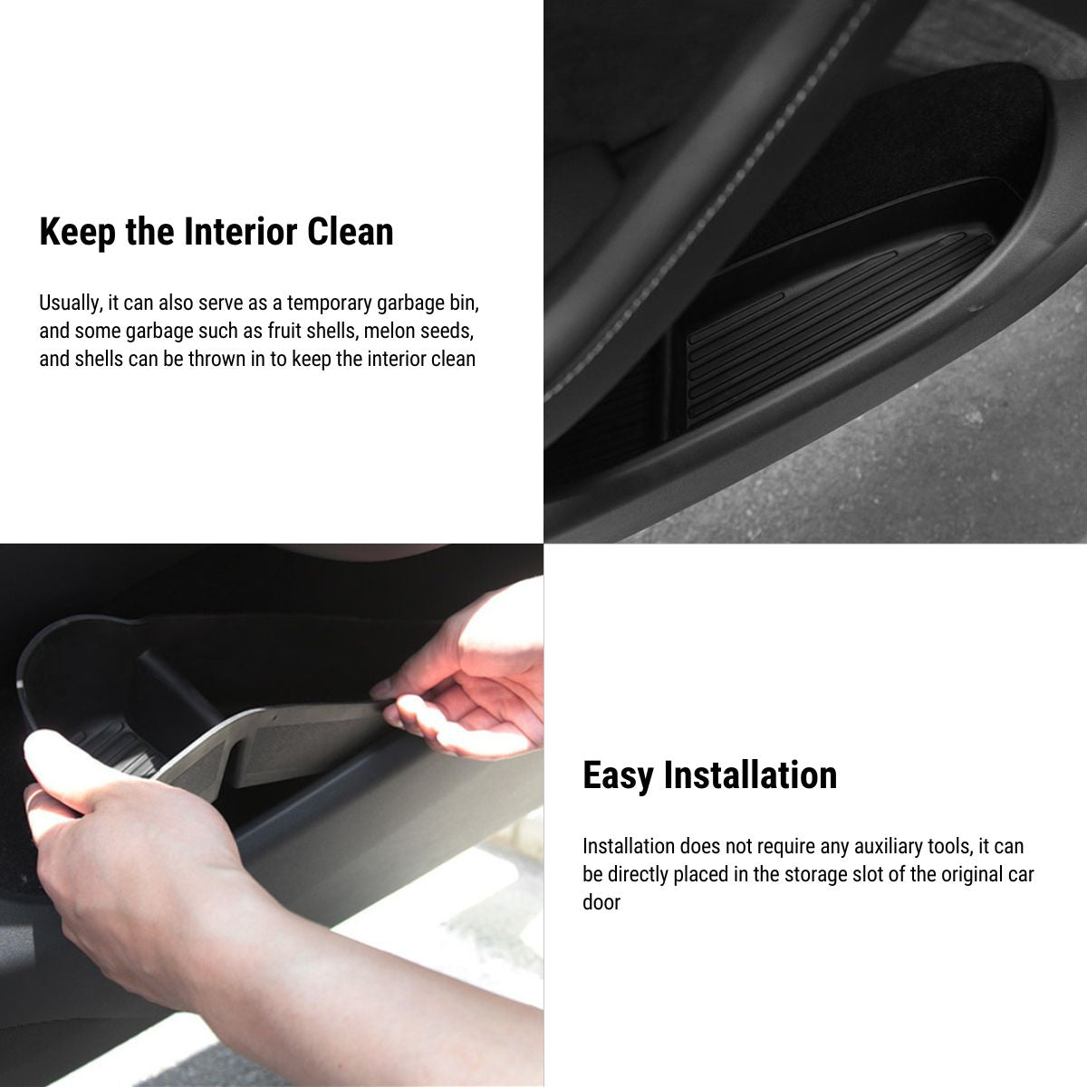 Side Door Storage Organizer Tray for Tesla Model Y 2021-2023 - Tesery Official Store