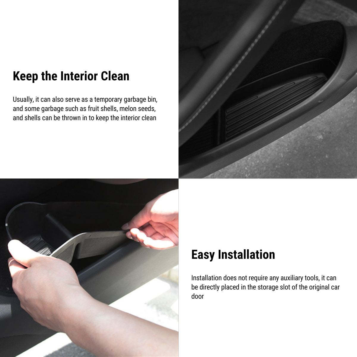 Side Door Storage Organizer Tray for Tesla Model Y 2021-2023 - Tesery Official Store