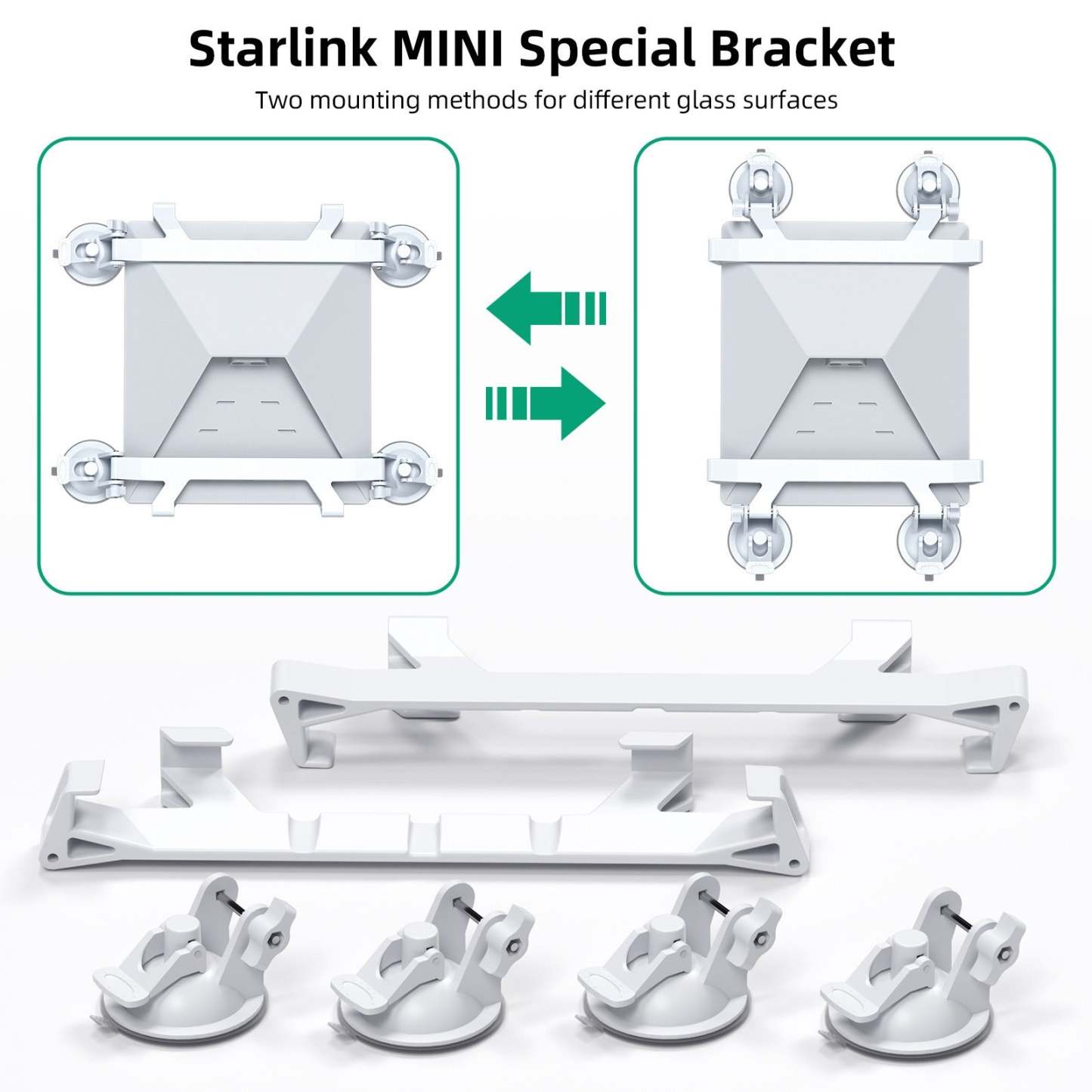 Suction Cup Mount for Starlink Mini - Tesery Official Store