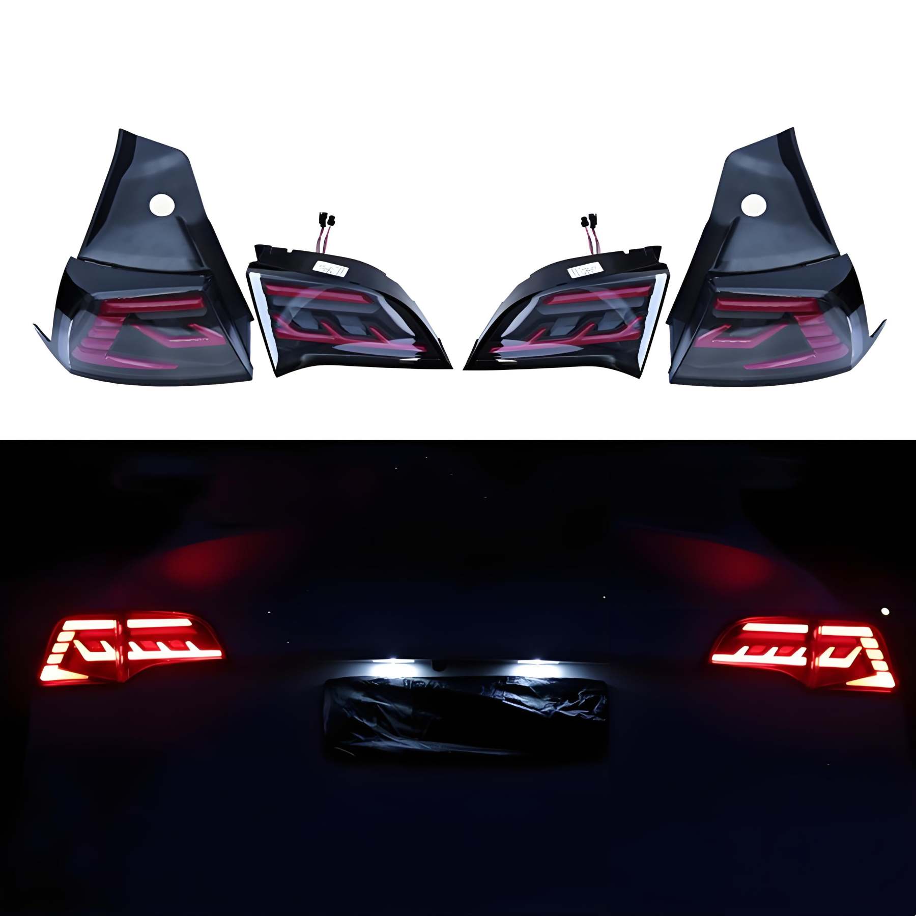 Tail Light Assembly for Tesla Model 3 & Model Y - Tesery Official Store