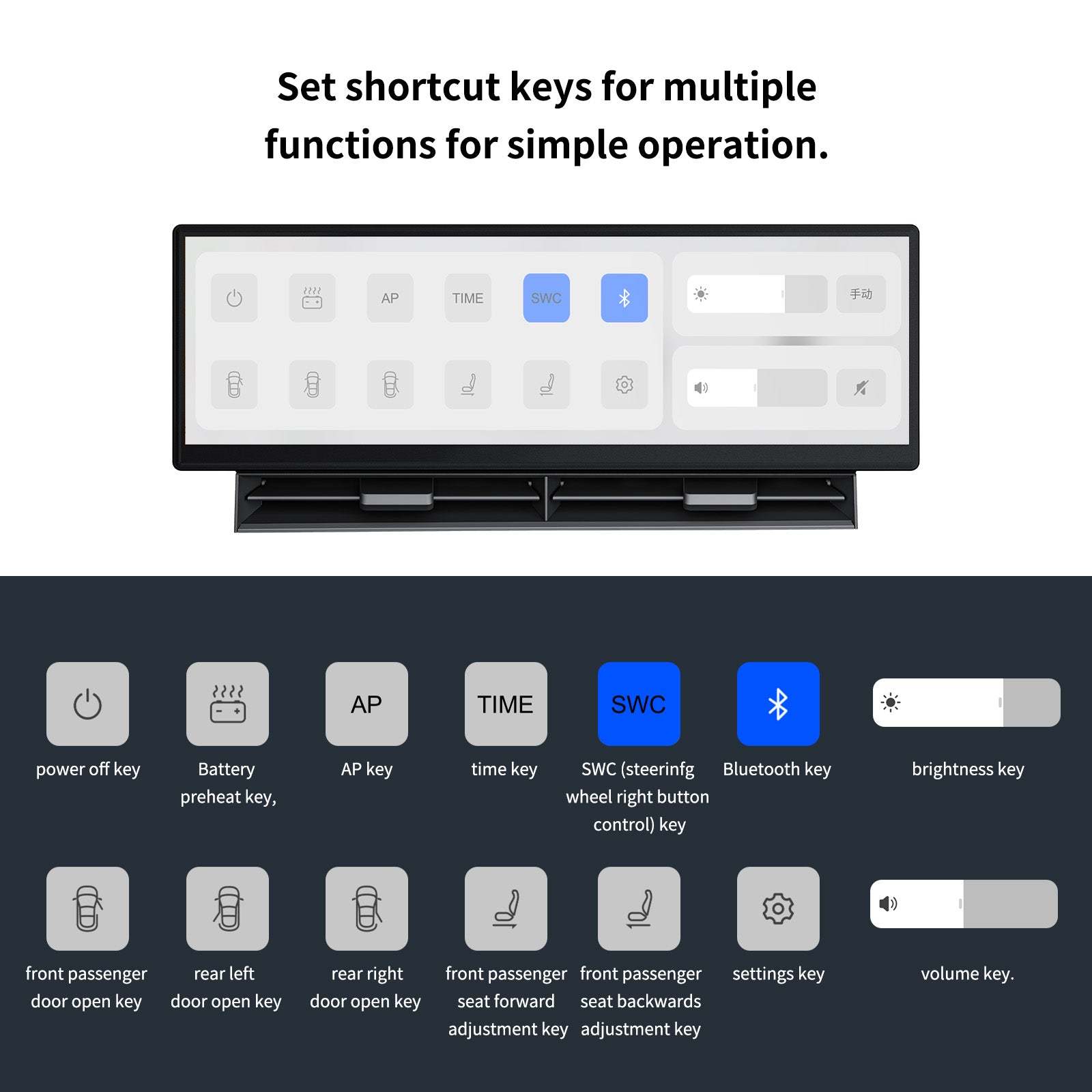 TESERY 10.88 Inch Touch Screen Instrument Cluster Dashboard Display for Model 3 / Y - Tesery Official Store