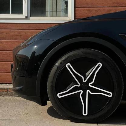 TESERY 18″ 19″ Starfish Style Hubcap for Tesla Model 3/Y (4PCS) - Tesery Official Store
