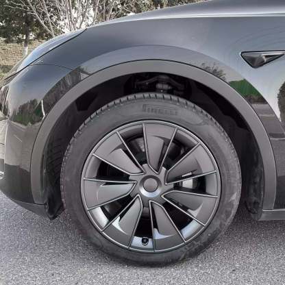 TESERY 19″ Gemini Wheel Hubcap for Tesla Model Y (4PCS) - Tesery Official Store