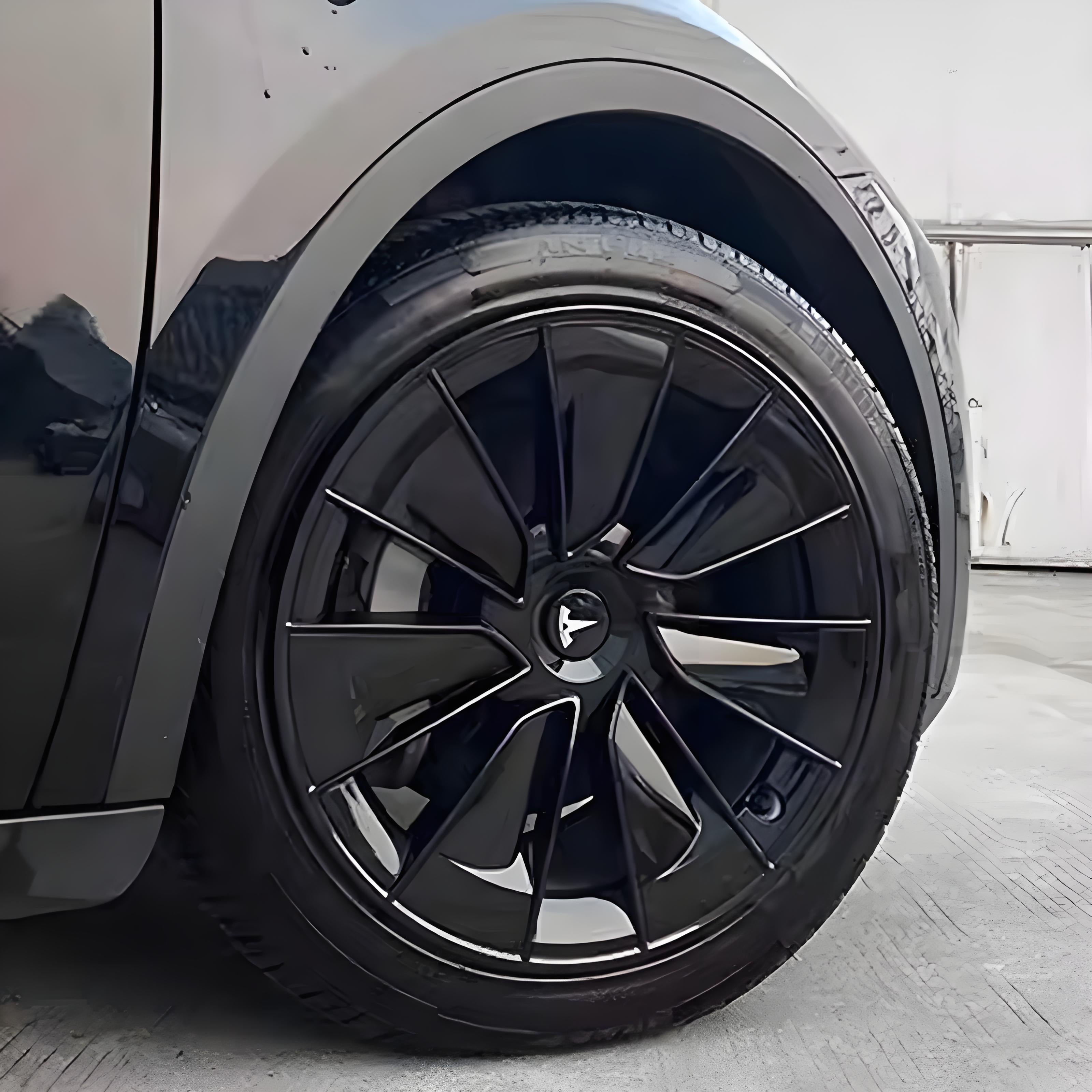 TESERY 19″ Gemini Wheel Hubcap for Tesla Model Y (4PCS) - Tesery Official Store