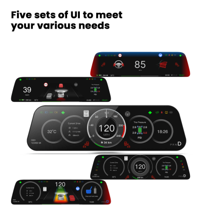 TESERY 9.6 Inch Instrument Cluster Dashboard Display for Tesla Model 3 / Y - Tesery Official Store