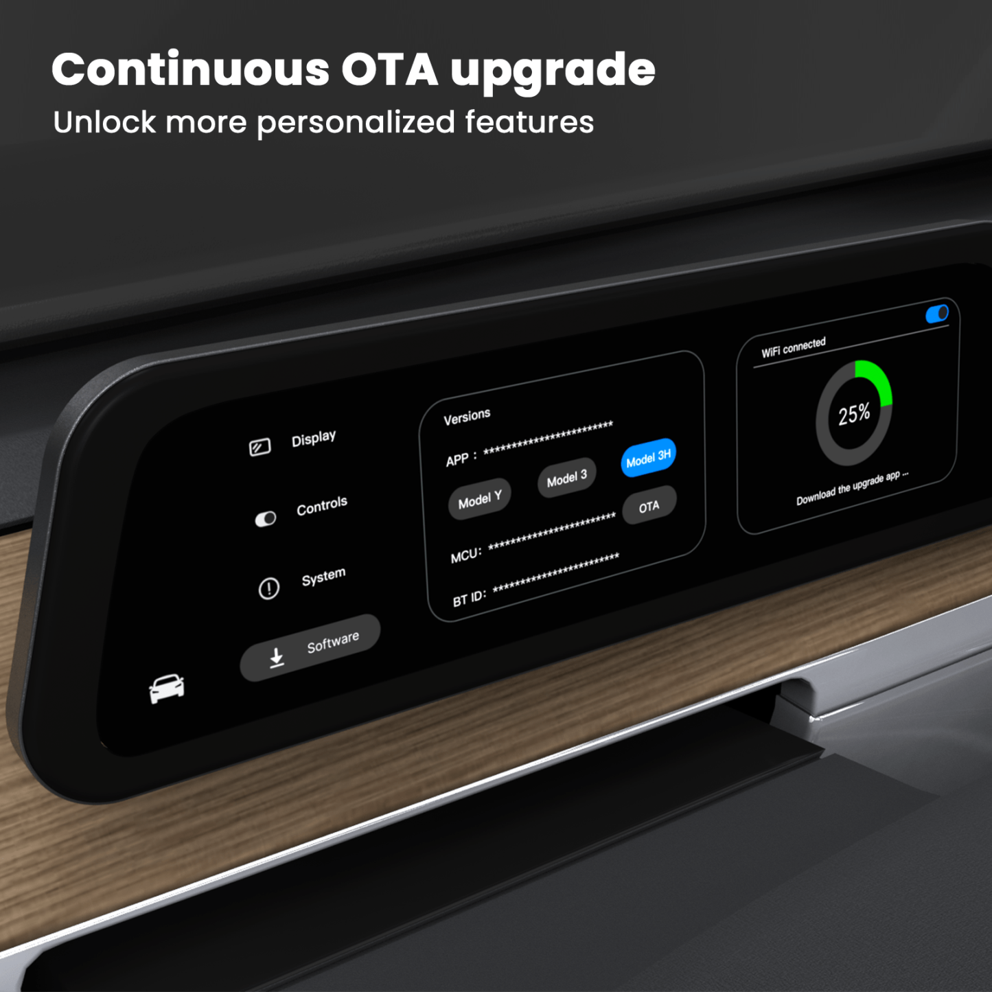 TESERY 9.6 Inch Instrument Cluster Dashboard Display for Tesla Model 3 / Y - Tesery Official Store