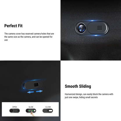 Tesery Camera Cover for Tesla Model 3 2017-2024/ Model Y 2020-2024 (6Pcs) - Tesery Official Store