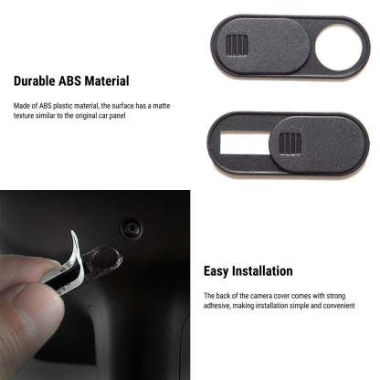 Tesery Camera Cover for Tesla Model 3 2017-2024/ Model Y 2020-2024 (6Pcs) - Tesery Official Store