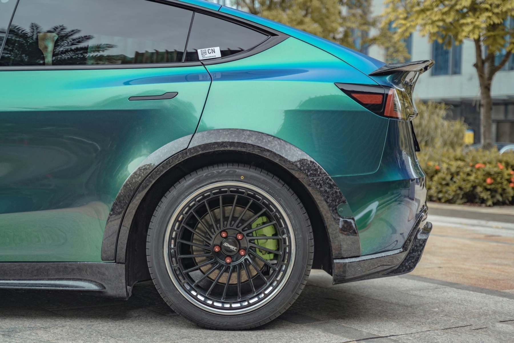 TESERY Carbon Fiber Rear Spoiler for Tesla Model Y - Tesery Official Store