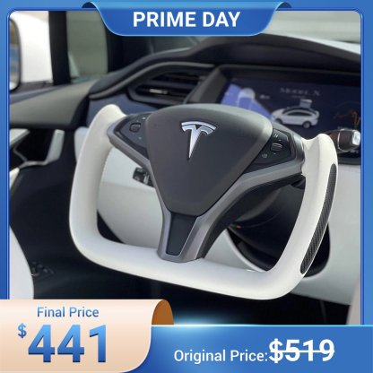 TESERY Custom Yoke Steering Wheel Replacement for Tesla Model X / S 2012 - 2020 - Tesery Official Store