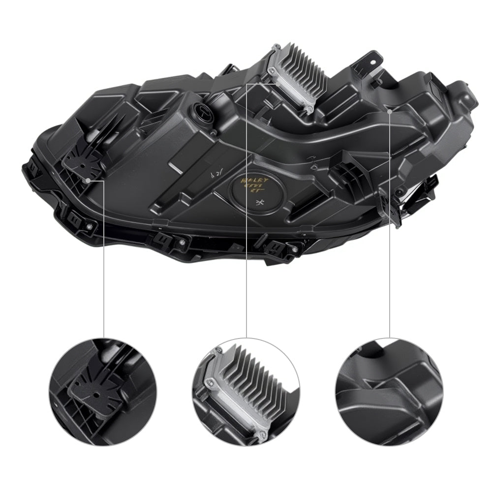 TESERY Headlight Assembly for Model X (16 - 23) - Durable Build