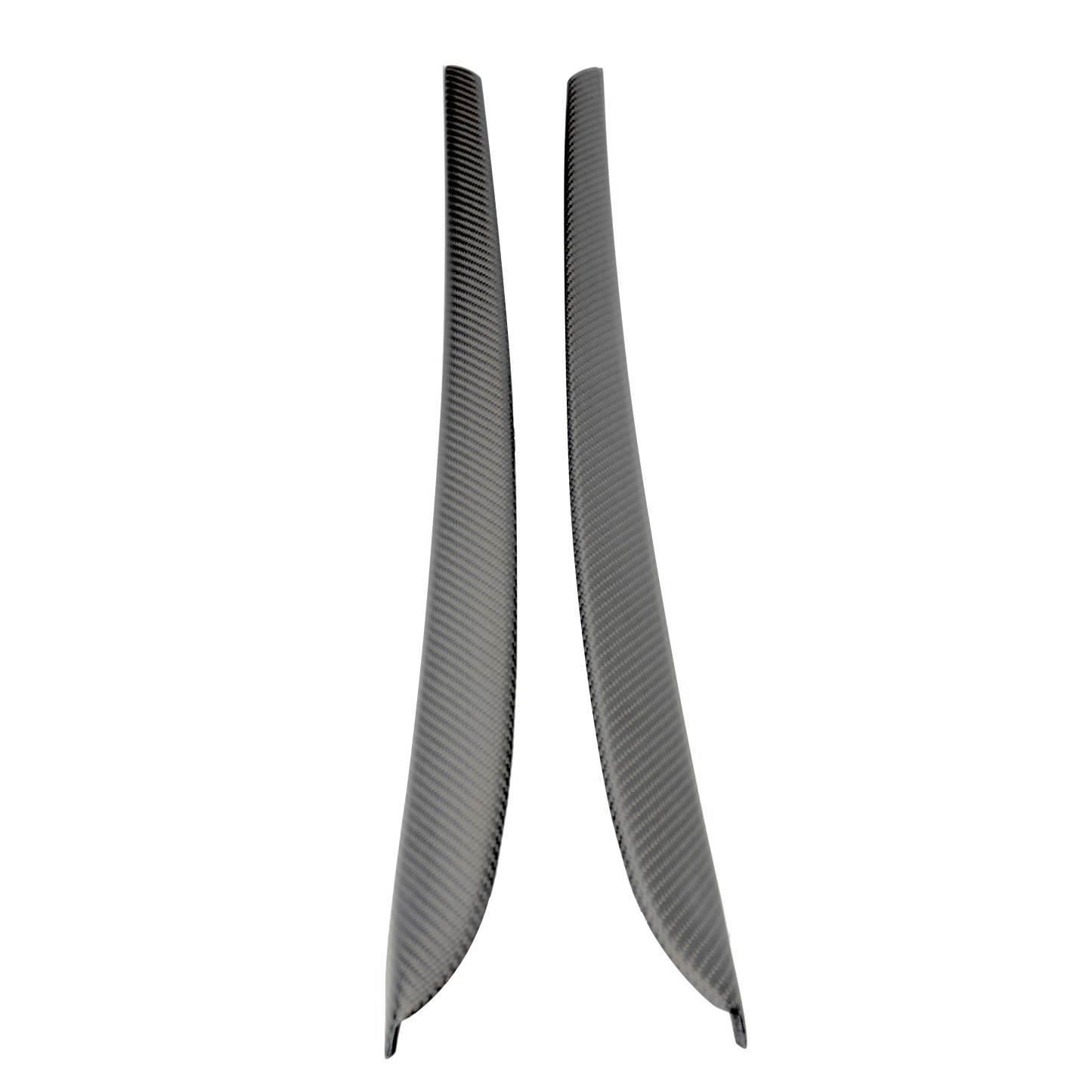 TESERY Model 3 / Y Door Panel Trim - Carbon Fiber Interior Mods【2pcs】 - Tesery Official Store