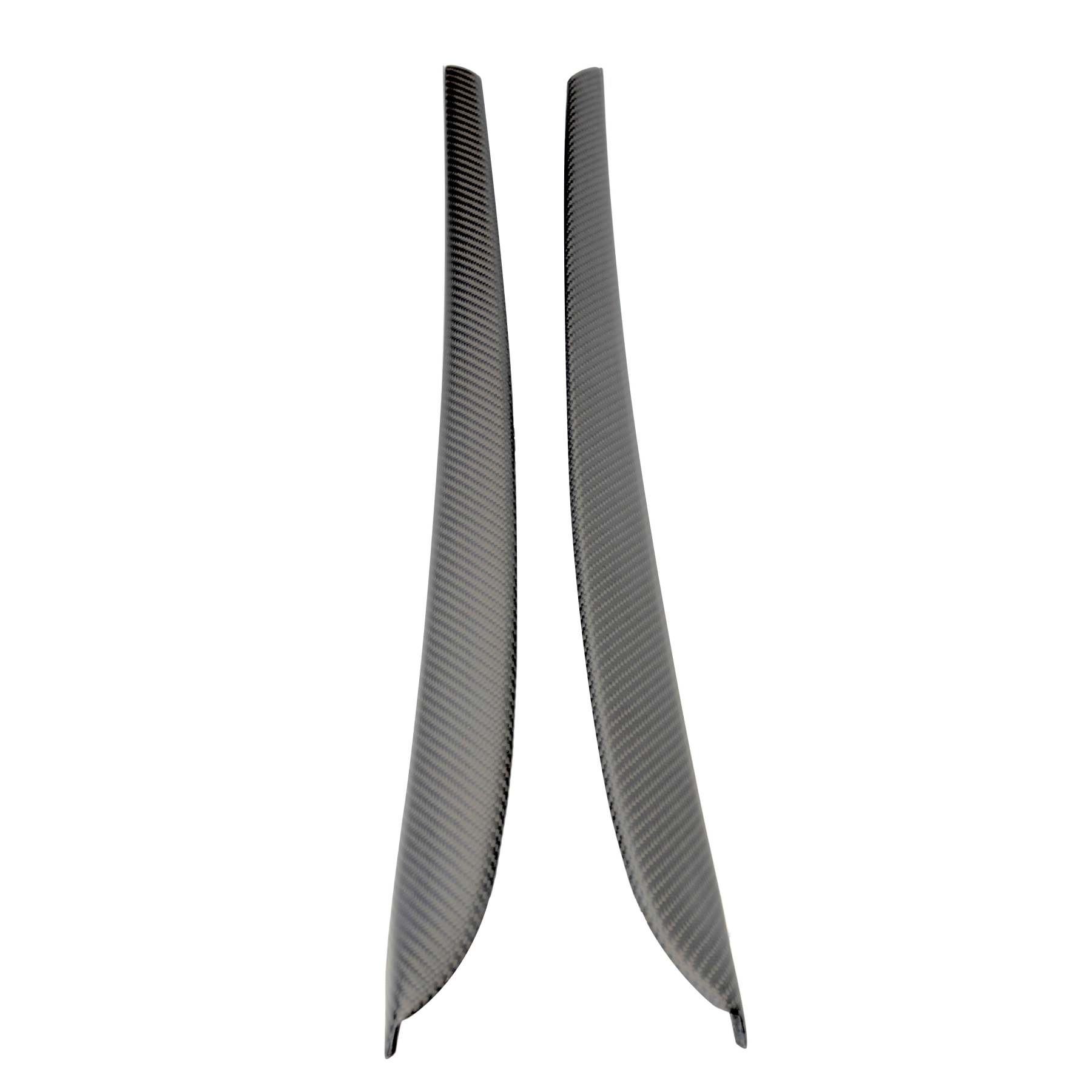 TESERY Model 3 / Y Door Panel Trim - Carbon Fiber Interior Mods【2pcs】 - Tesery Official Store