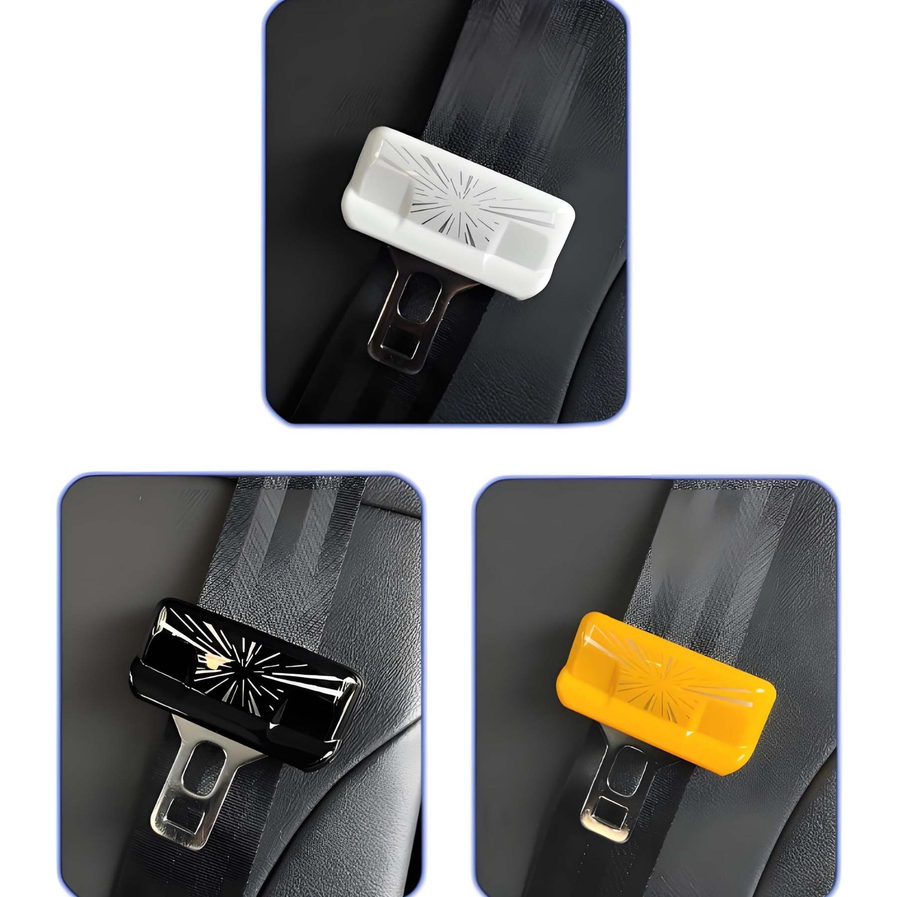 TESERY Seat Belt Buckle Cover Set for Tesla Model Y Juniper - Tesery Official Store