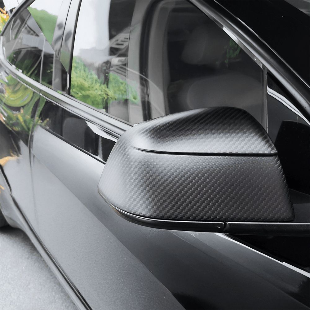 TESERY Side Mirror Cover for Tesla Model Y Juniper ( OEM Style ) - Carbon Fiber Exterior Mods - Tesery Official Store