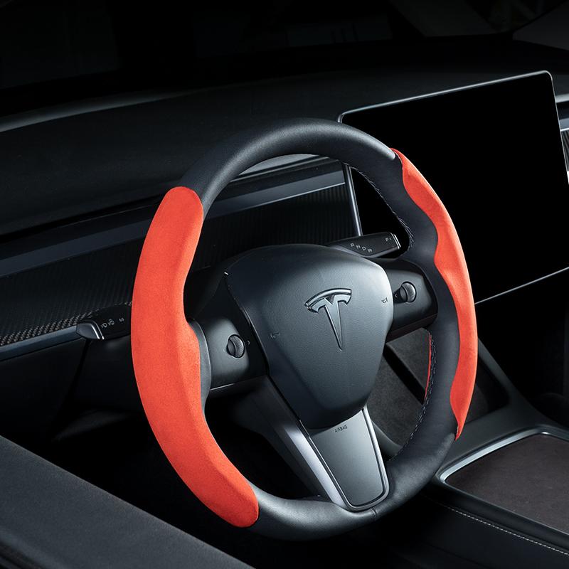 TESERY Steering Wheel Cover for Tesla Model 3/Y - Tesery Official Store