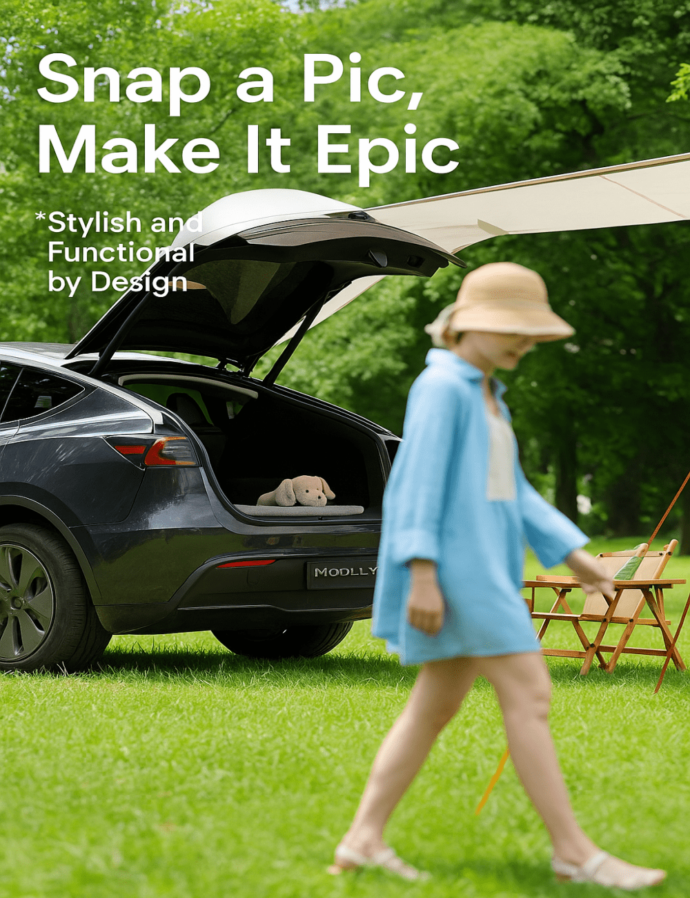 TESERY Tailgate Camping Tent for Tesla Model Y Juniper - Tesery Official Store