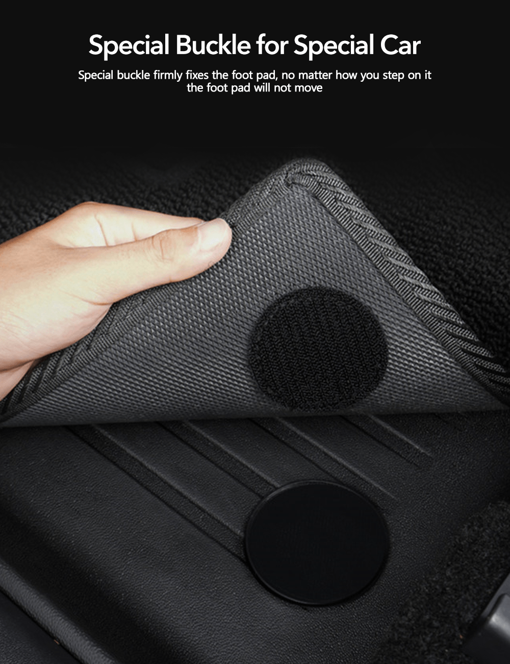 TESERY TPE+Menes Double Layer Floor Mats for Tesla Model 3 & Model Y - Tesery Official Store