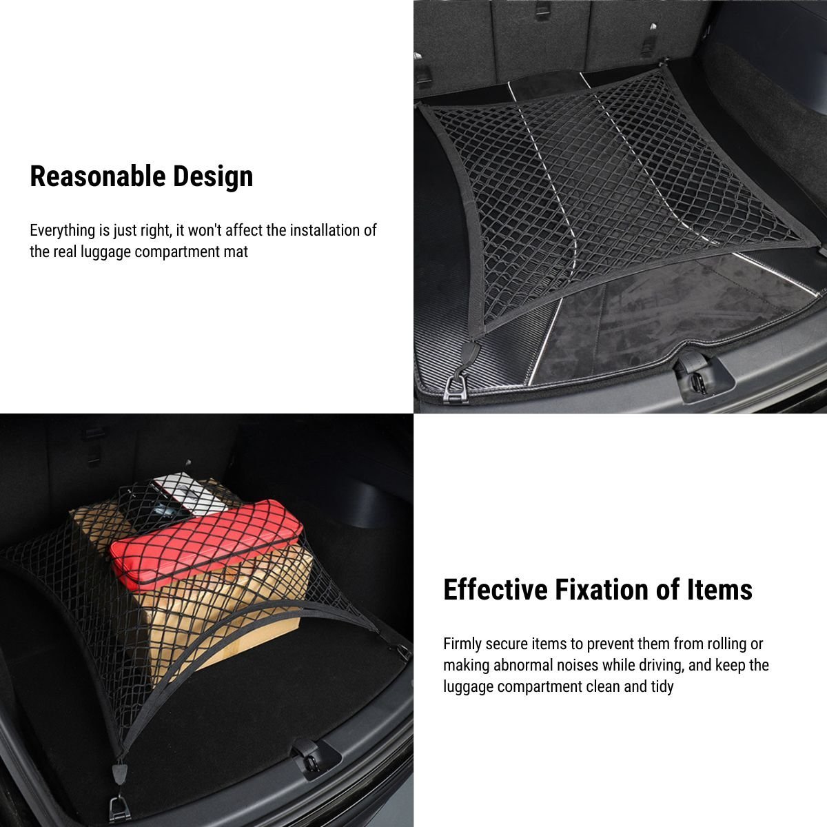 Trunk Cargo Net Installation Accessories for Tesla Model Y 2020-2023 - Tesery Official Store