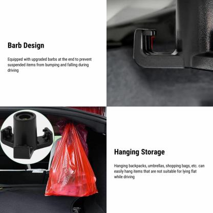 Trunk Hook Grocery Bag Hook for Tesla Model 3 2017-2024 - Tesery Official Store