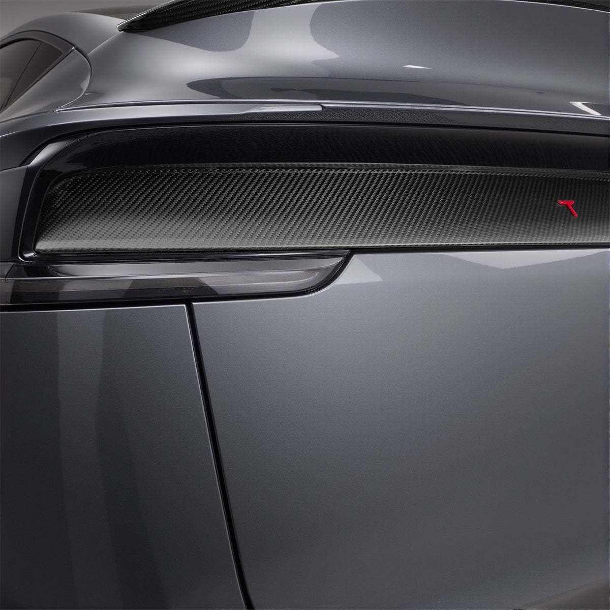 Trunk Tailgate Applique for Tesla Model Y Juniper - Real Dry Molded Carbon Fiber - Tesery Official Store