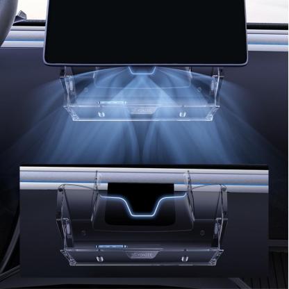 Under Screen Storage Organizer for Tesla Model Y Juniper & Model 3 Highland - Tesery Official Store