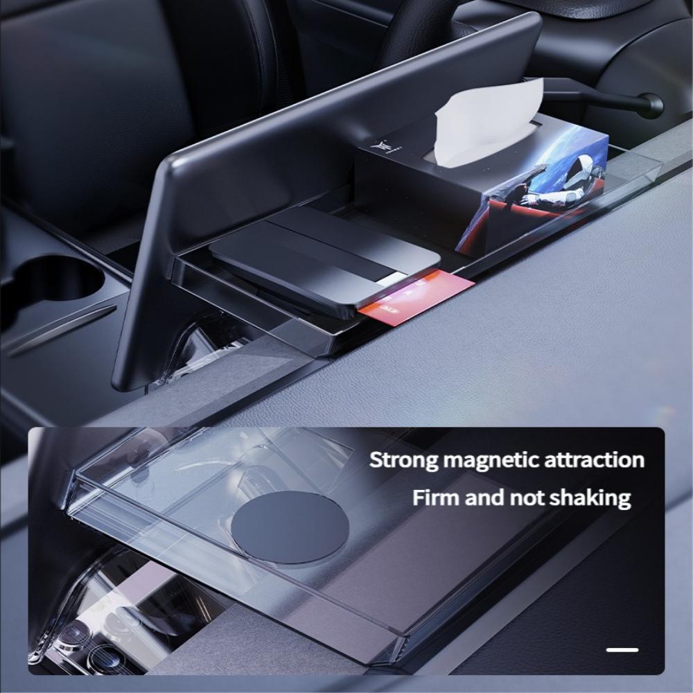Under Screen Storage Organizer for Tesla Model Y Juniper & Model 3 Highland - Tesery Official Store