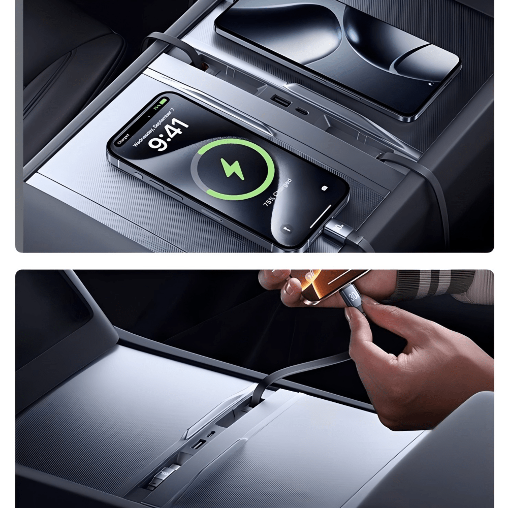 USB Hub Docking Station for Tesla Model Y Juniper & Model 3 Highland - Tesery Official Store