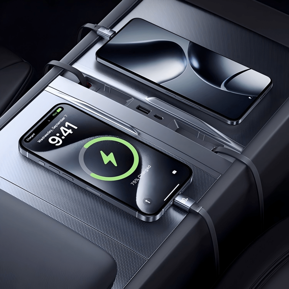 USB Hub Docking Station for Tesla Model Y Juniper & Model 3 Highland - Tesery Official Store