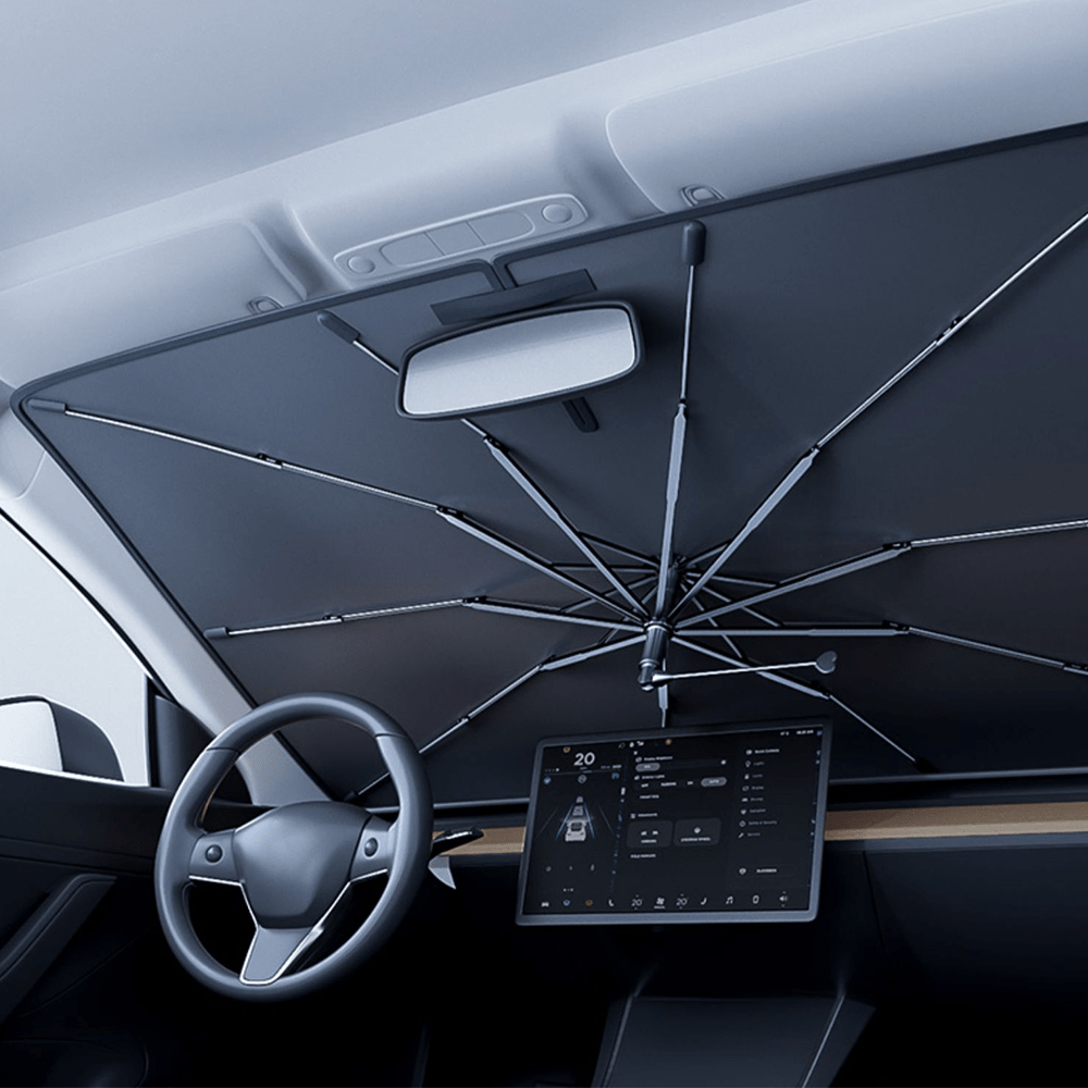Windshield Sun Shade Umbrella for Tesla Model 3/Y/S/X - Tesery Official Store