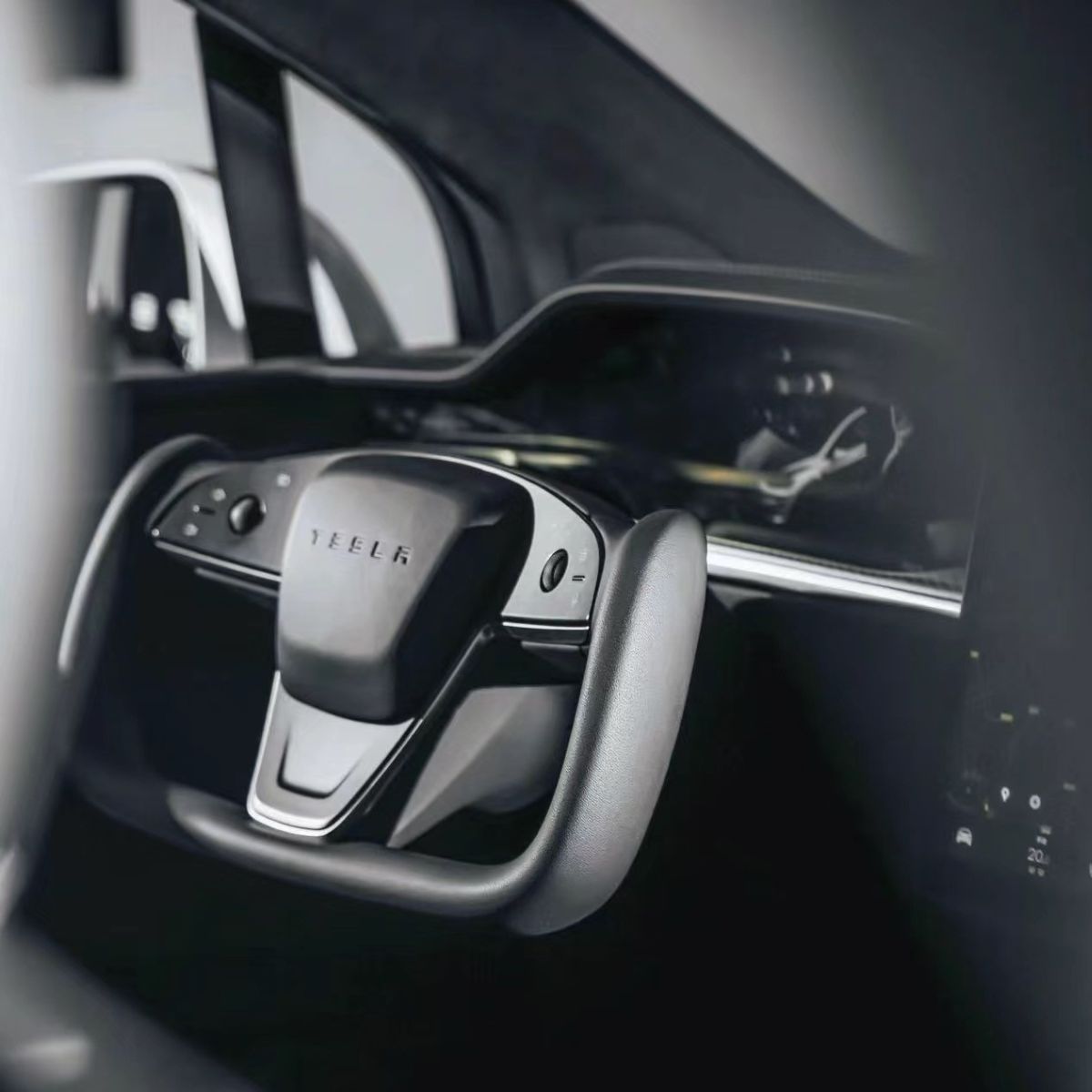 Yoke Plaid Steering Wheel Replacement for Tesla Model S / X 2021 - 2024 【Style 18】 - Tesery Official Store