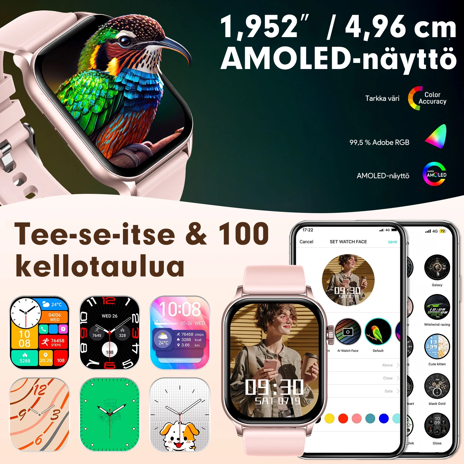 Soro1 Smart Watch-FI