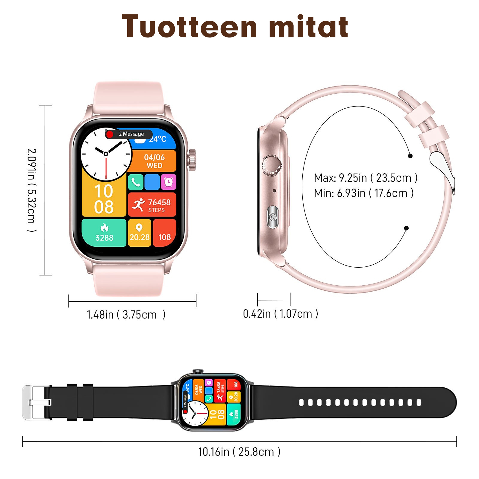 Soro1 Smart Watch-FI