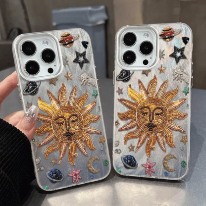 Sunflower Starry Sky Phone Case