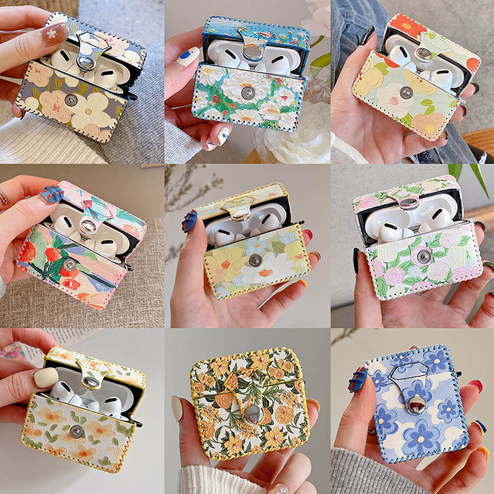 Vintage Floral AirPods Case