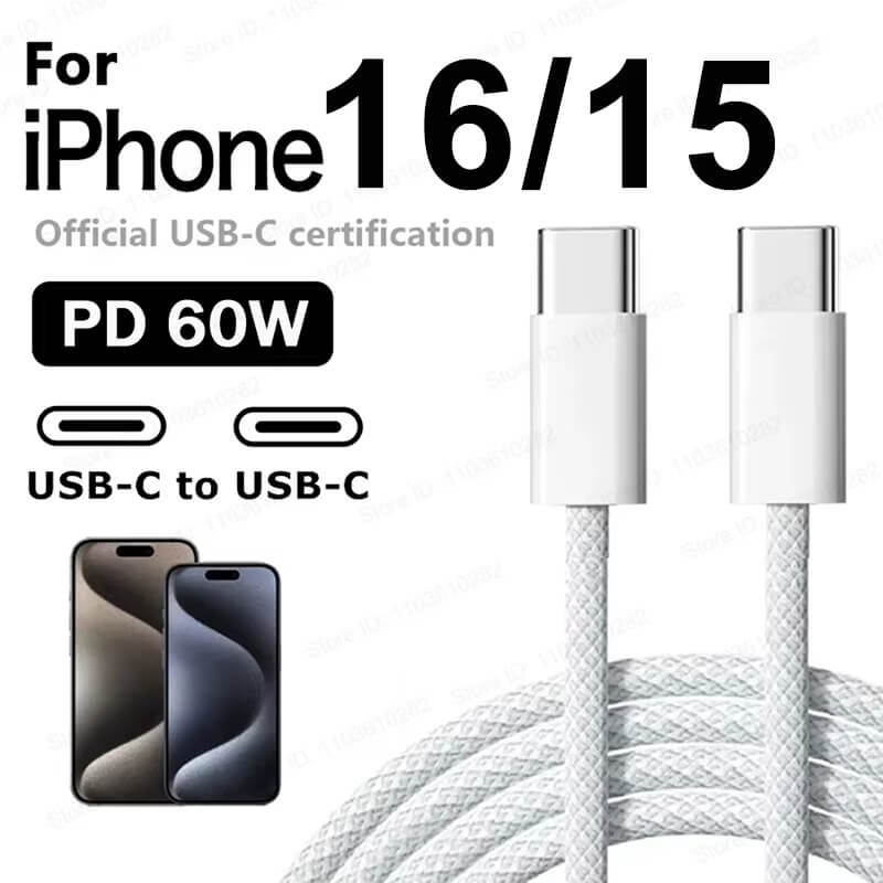 PD Fast Cable for iPhone 15/16
