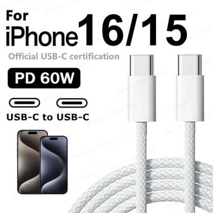 PD Fast Cable for iPhone 15/16