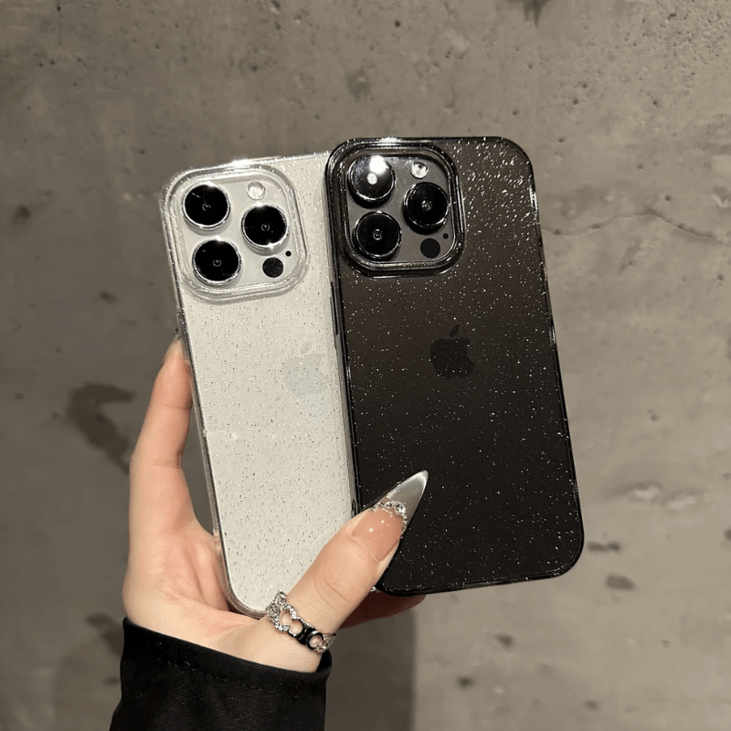 Diamond Glitter Clear iPhone Case