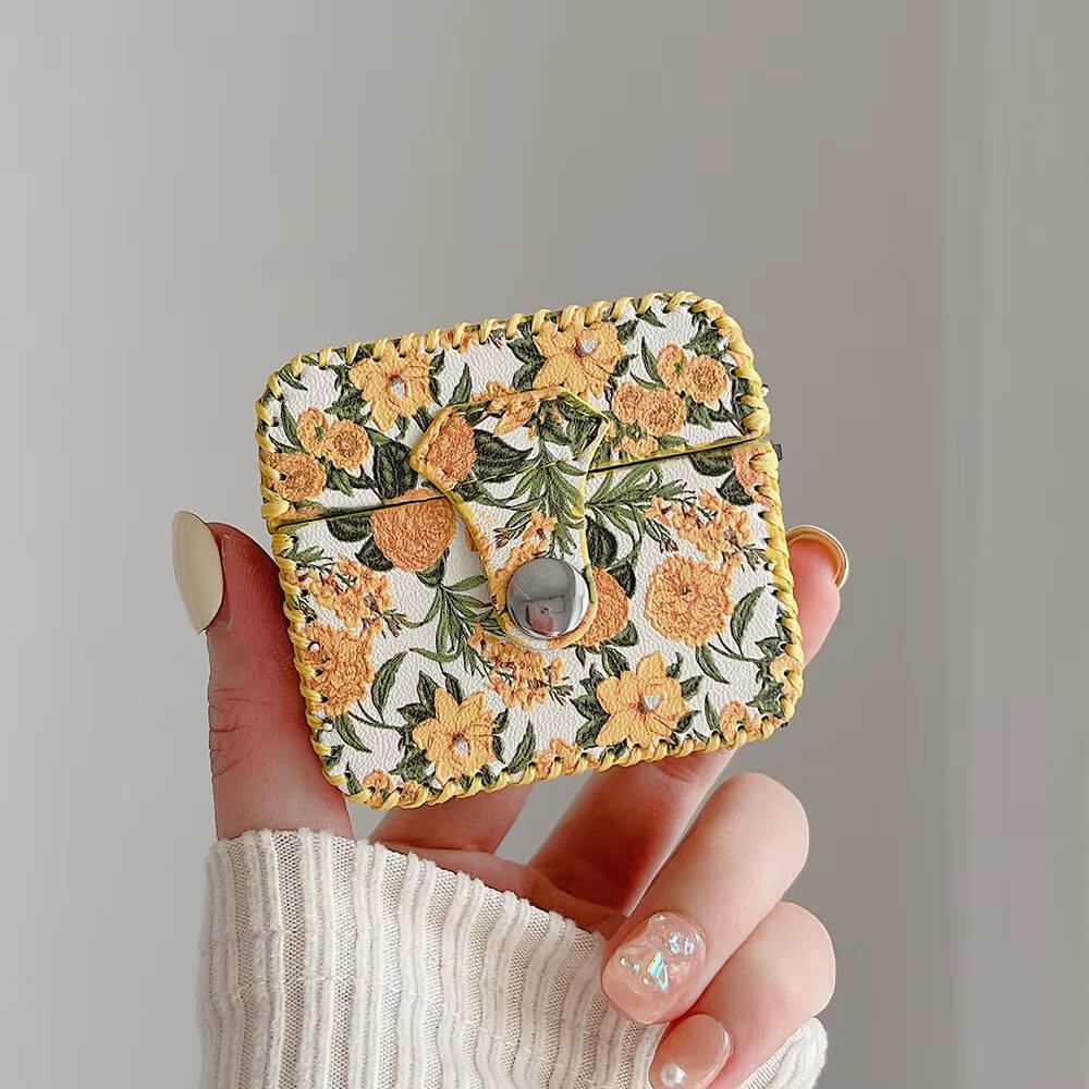 Vintage Floral AirPods Case