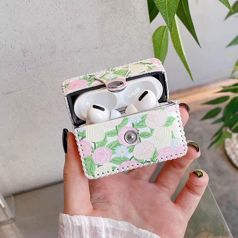 Vintage Floral AirPods Case