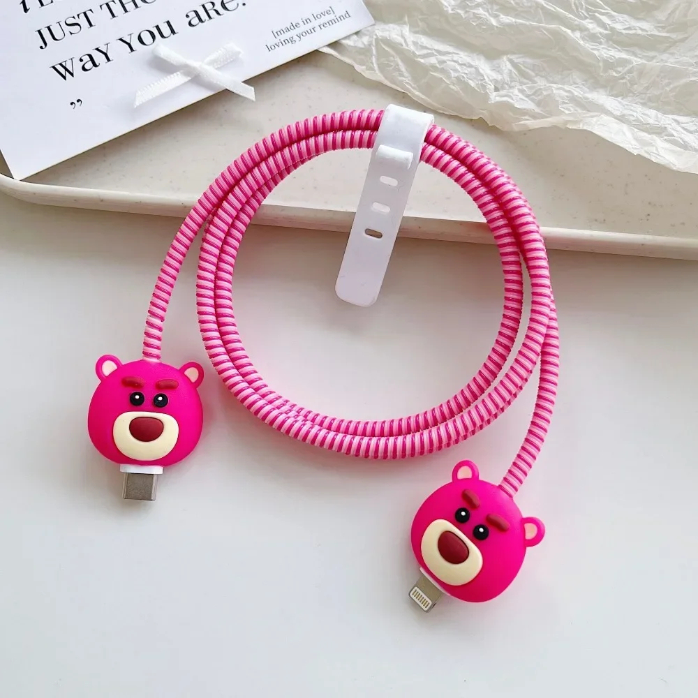 Cute Charging Cable Cover Set