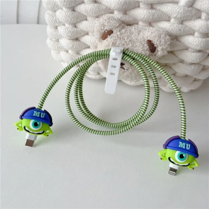 Cute Charging Cable Cover Set