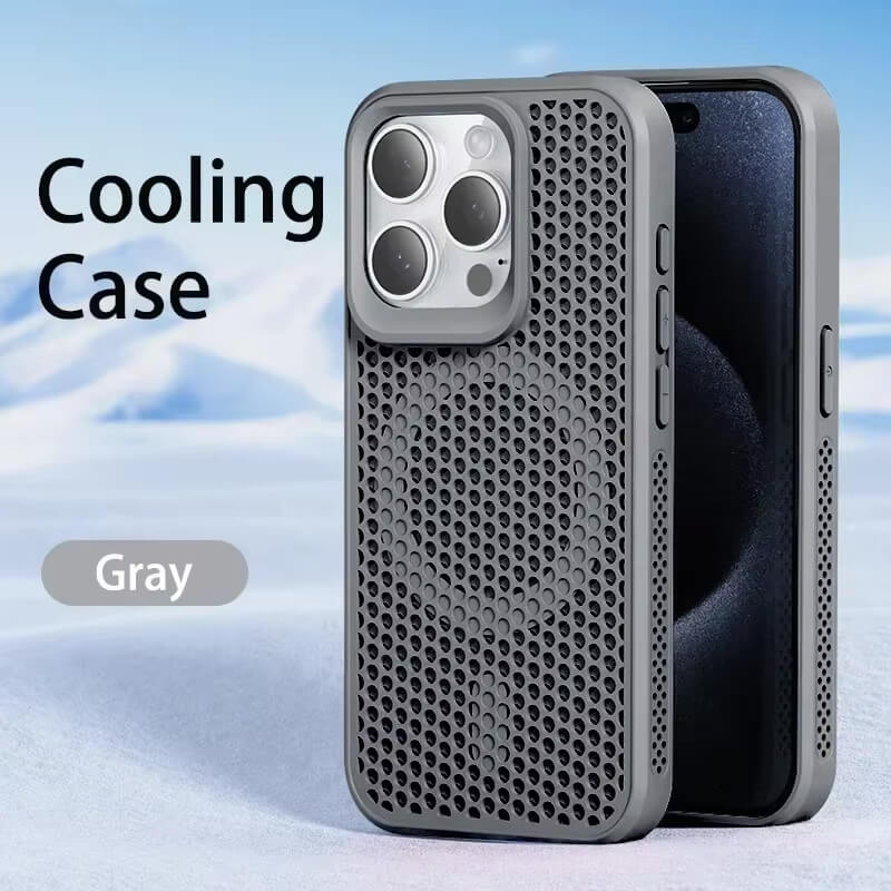 Cooling Heat Dissipation Phone Case For iPhone 16 15 14 13 12 11 Pro M