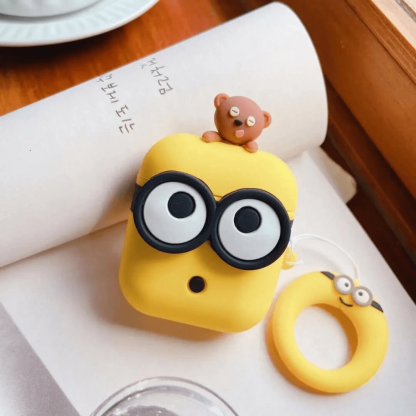 Yellow Buddy AirPods Case